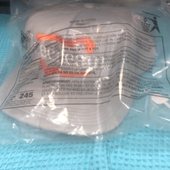 Icecream Light Gray Cap with Orange Logo - Picture 5 of 5